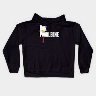 Don Poorleone Anti-Trump Poorleon Vote Funny Kids Hoodie